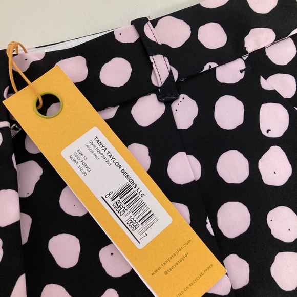 TANYA TAYLOR Printed Straight Leg Pants - Picture 7 of 13